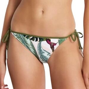 Seafolly Brazilian Tie Side Bottom NWT